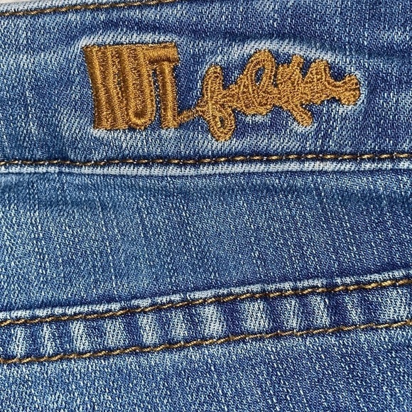 Kut From The Kloth Straight Leg Mid Rise Stretch Jeans - Picture 12 of 14